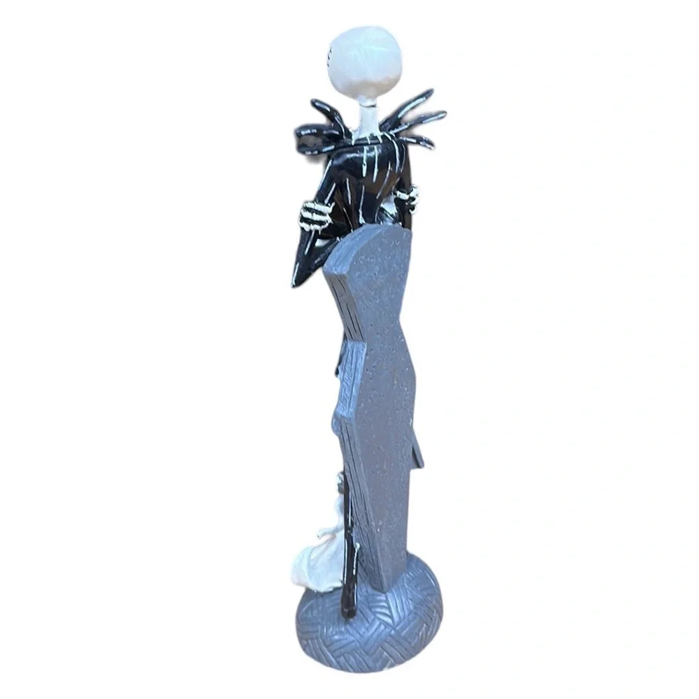 Disney Nightmare Before Christmas Jack Skellington w/Zero Resin Statue Figure